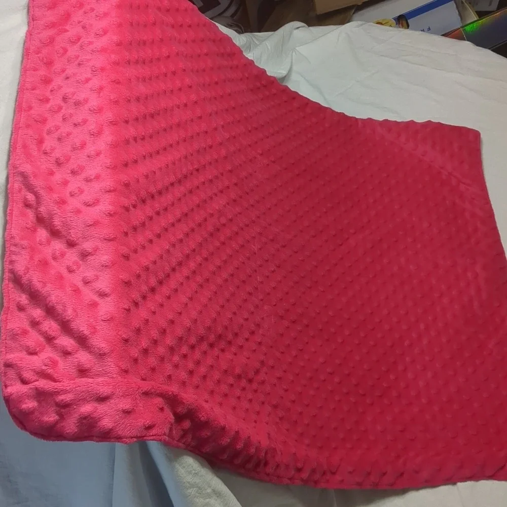 Original Carseat Canopy Infant Car Set Canopy Sprinkled‎ Pink Green Minky Dot